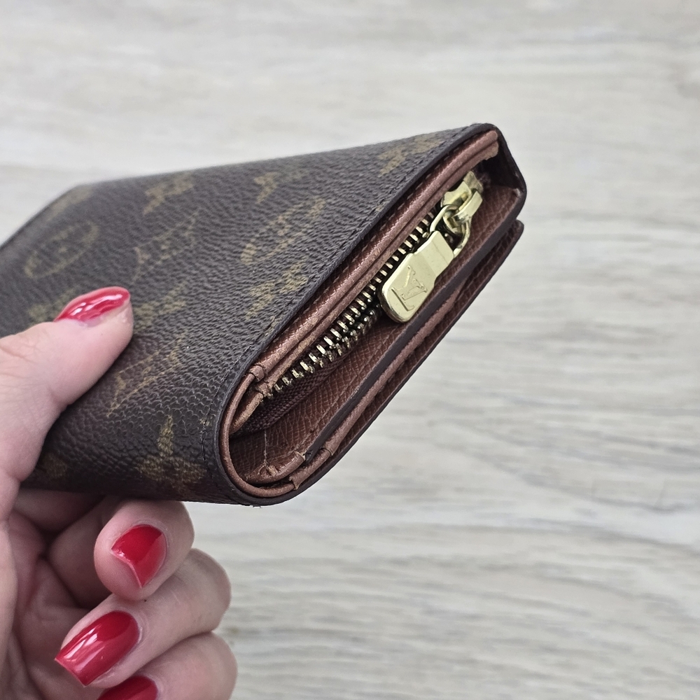 Louis Vuitton Brown Tresor Monogram Wallet - Picture 4 of 7